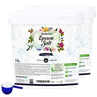 Sal de Epsom Nortembio 2x6 Kg. Fuente concentrada de Magnesio- Sales 100% Puras. Baño y Cuidado Personal. E-Book…
